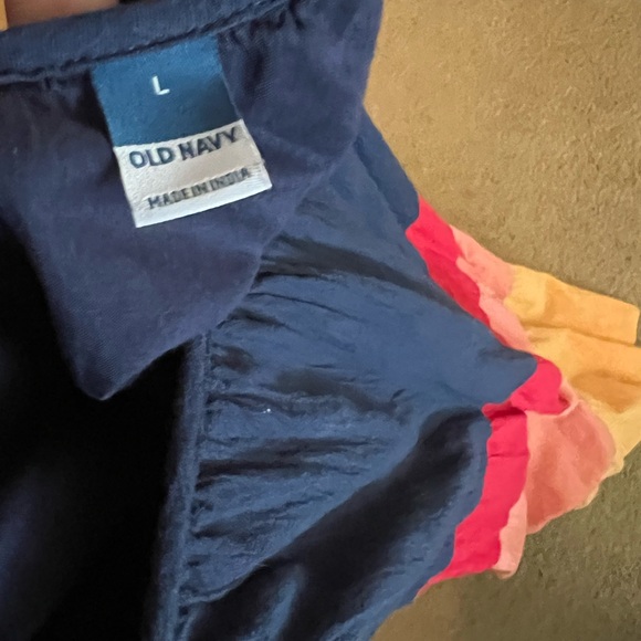 Old Navy large maxi dress with tie straps - Picture 4 of 6